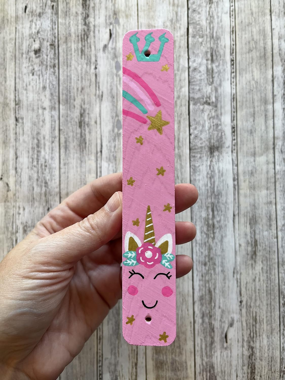 Unicorn Mezuzah Scroll Case for Kids