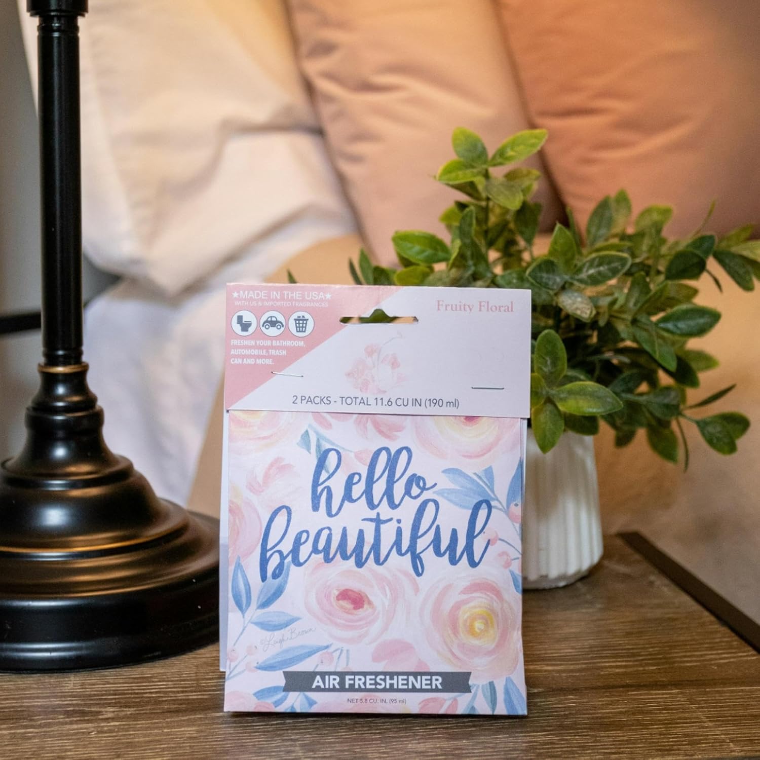 SC Scented Sachet 2 Pack Hello Beautiful