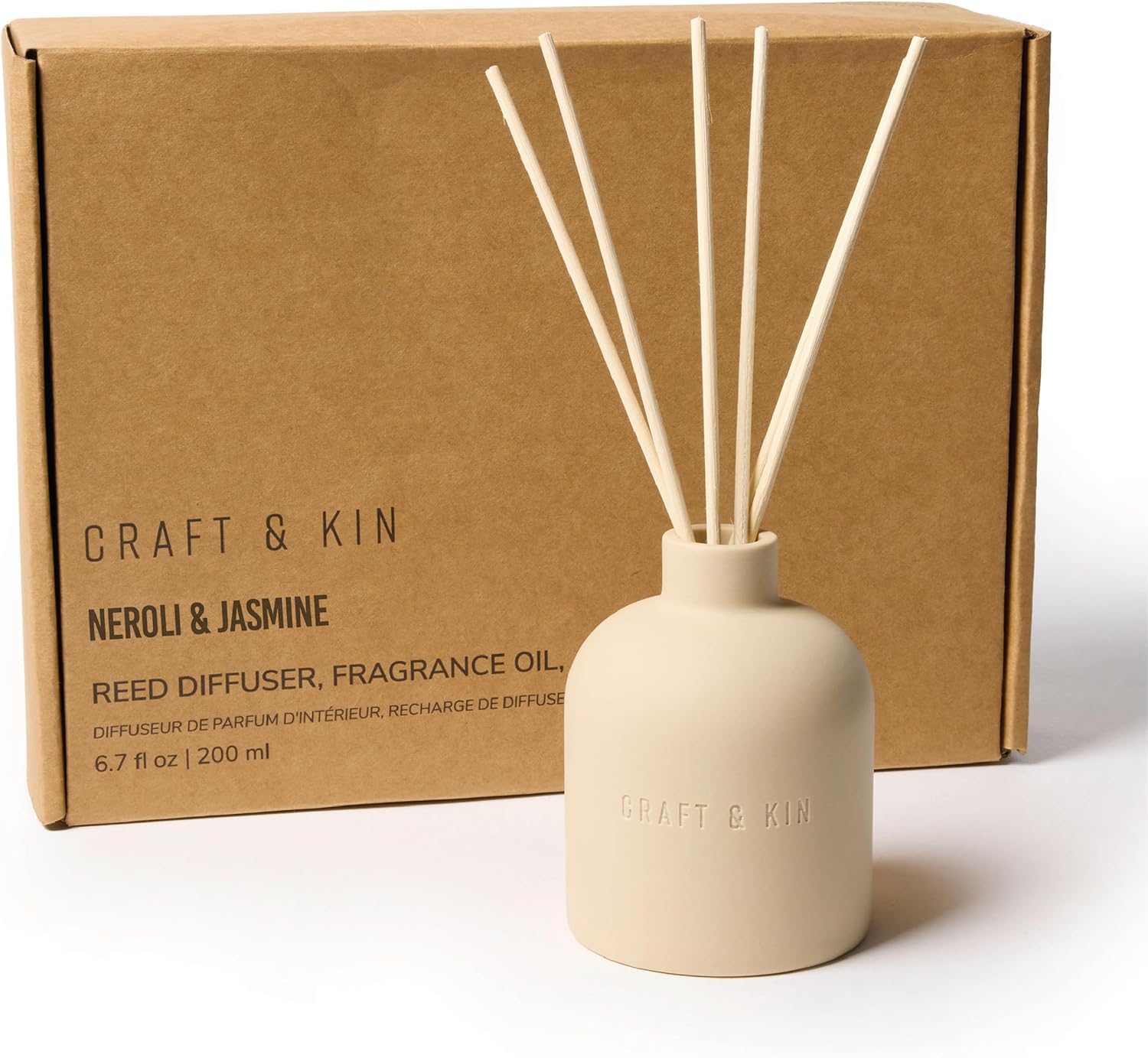 Craft Kin Scented Candle Diffuser Set - Fall Winter Home Fragrance