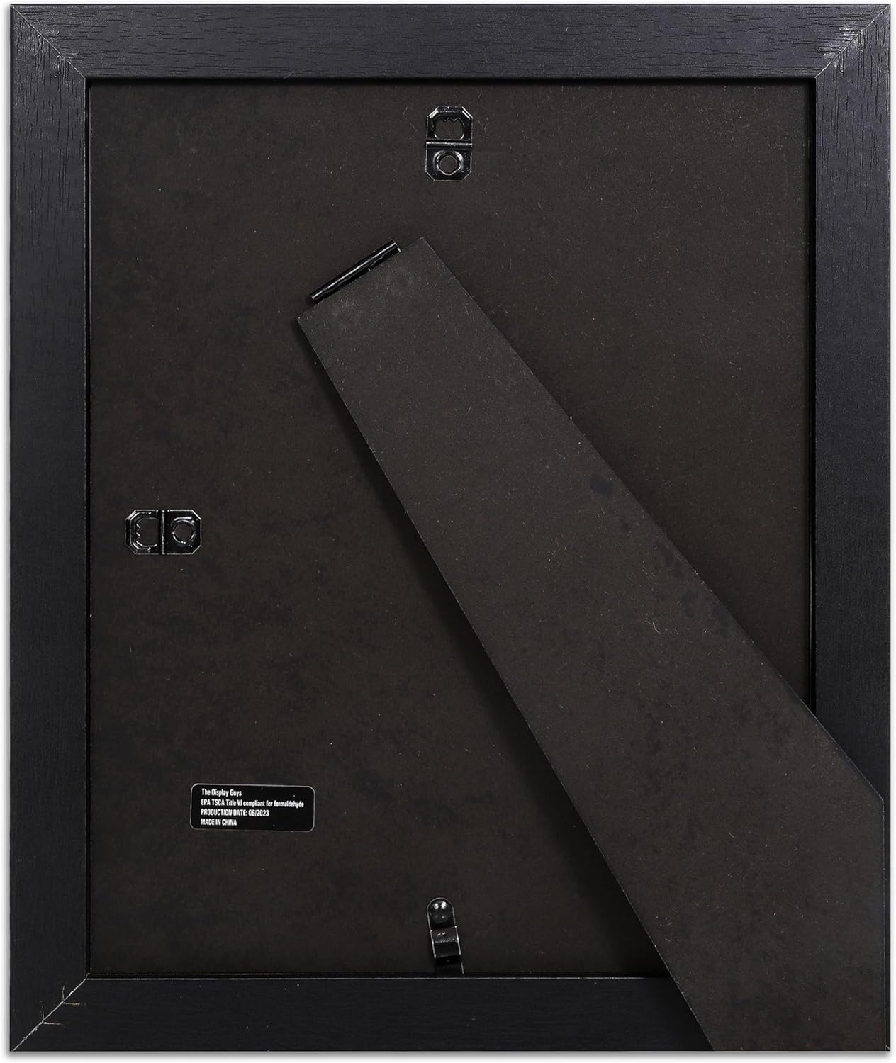 The Display Guys Black Wooden Picture Frame Set