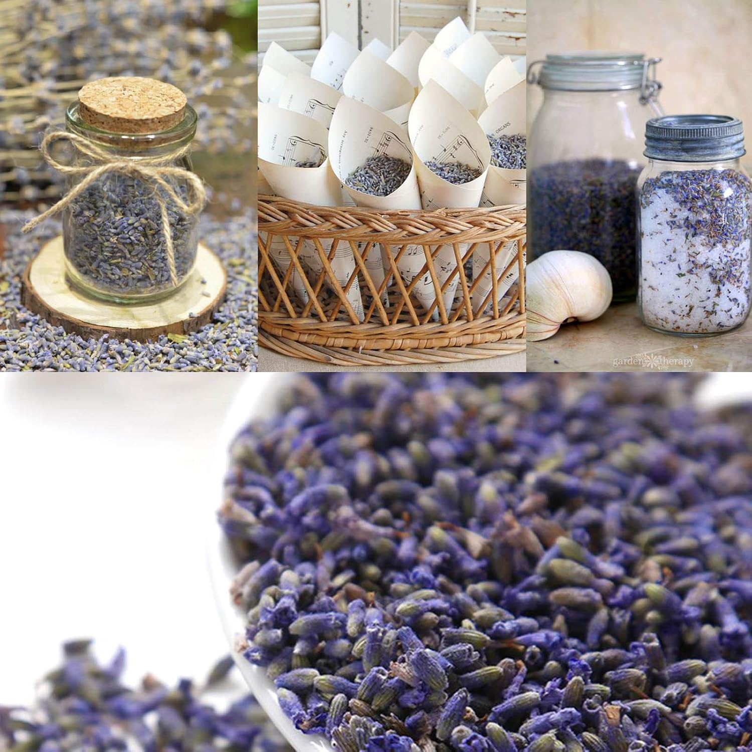 Dried Lavender Flowers 1 Pound for Crafts and Wedding Toss