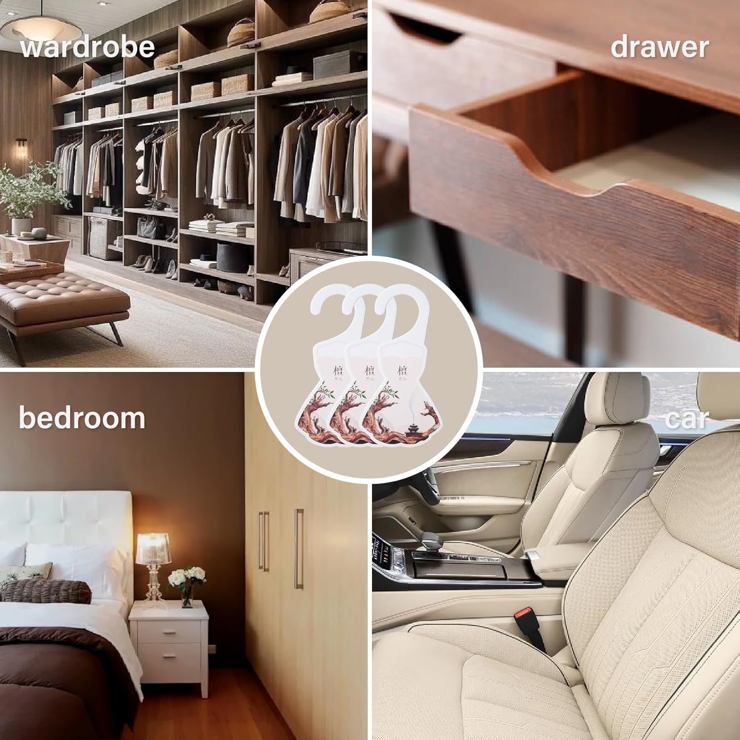 Sandalwood Scented Drawer Sachets