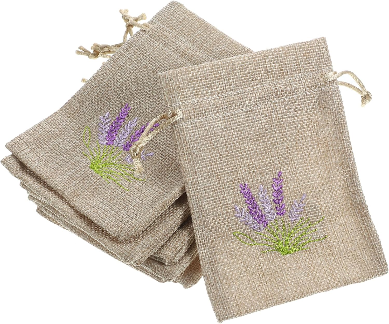 Luxshiny Lavender Scented Linen Sachets 10pcs