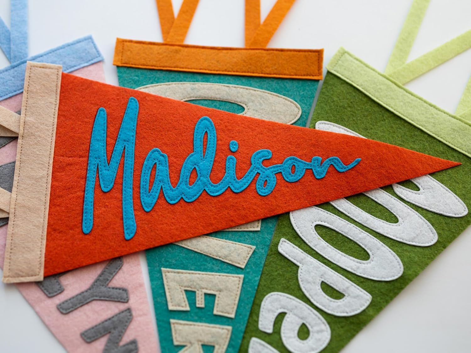 Personalized Name Pennant for Nursery Decor