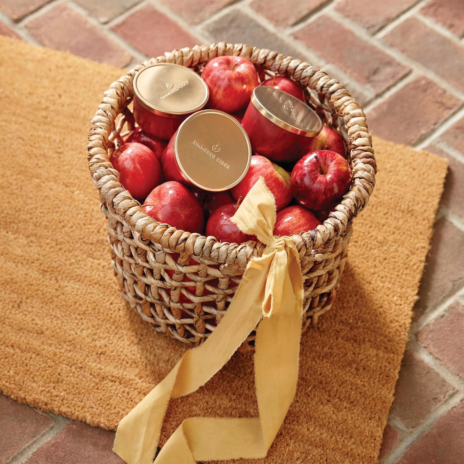 Thymes Simmered Cider Candle Tin with Lid 65 oz