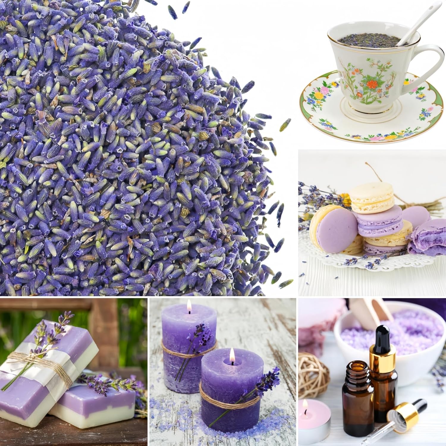 100 Natural Dried Lavender Buds 200g