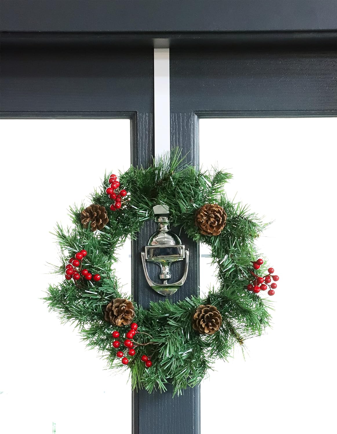 Christmas Concepts 28cm Metal Wreath Hanger Ultra Slim 1