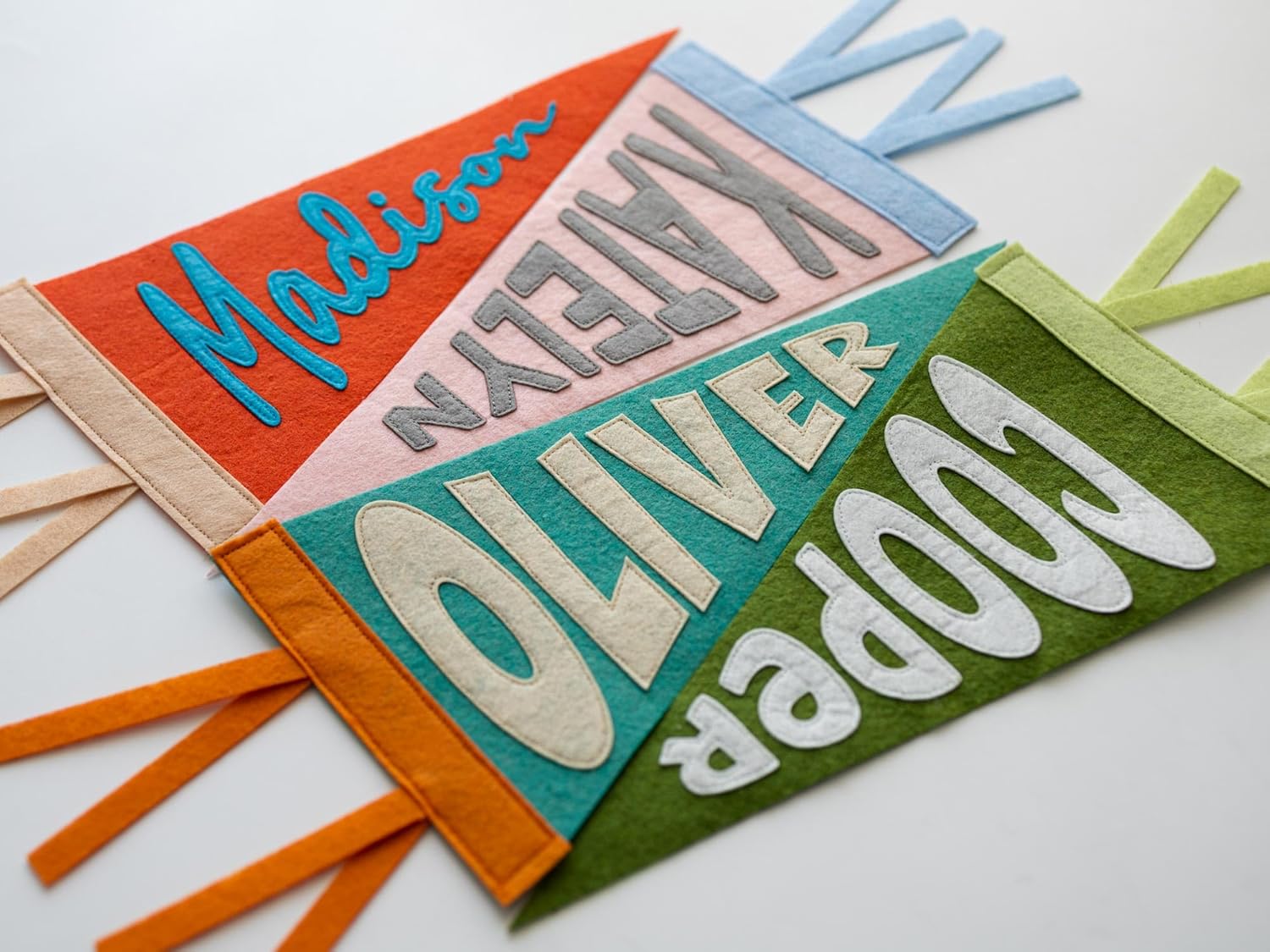 Personalized Name Pennant for Nursery Decor