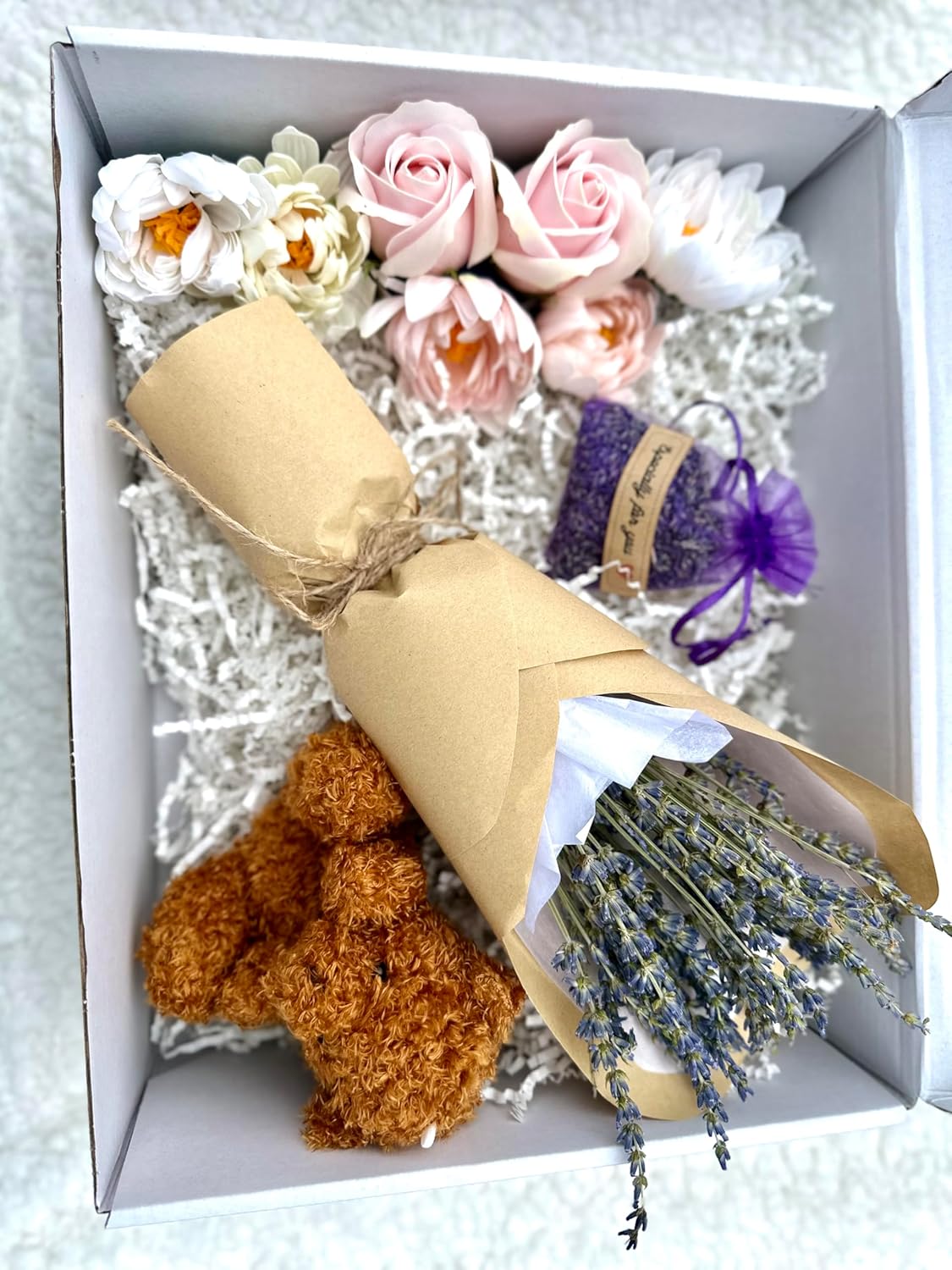 Handmade Lavender Scented Gift Box