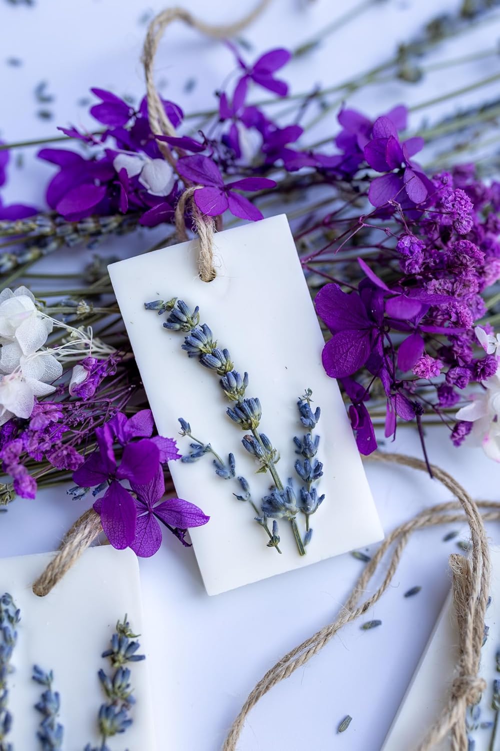 Lavender Soy Wax Sachets for Home and Car