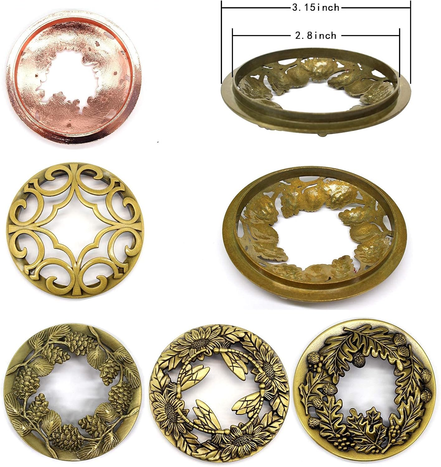 Hion Jar Candle Covers for Even Burn and Scent Distribution