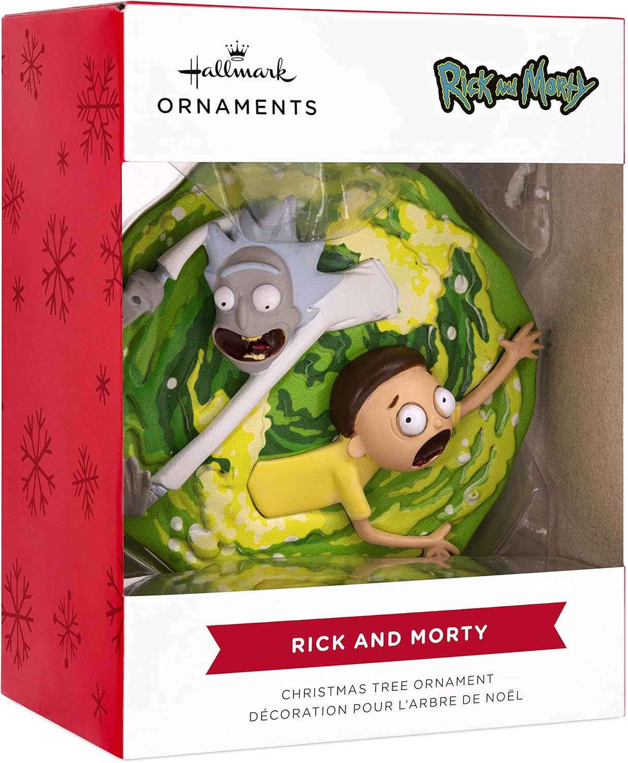 Hallmark Rick and Morty Christmas Ornament