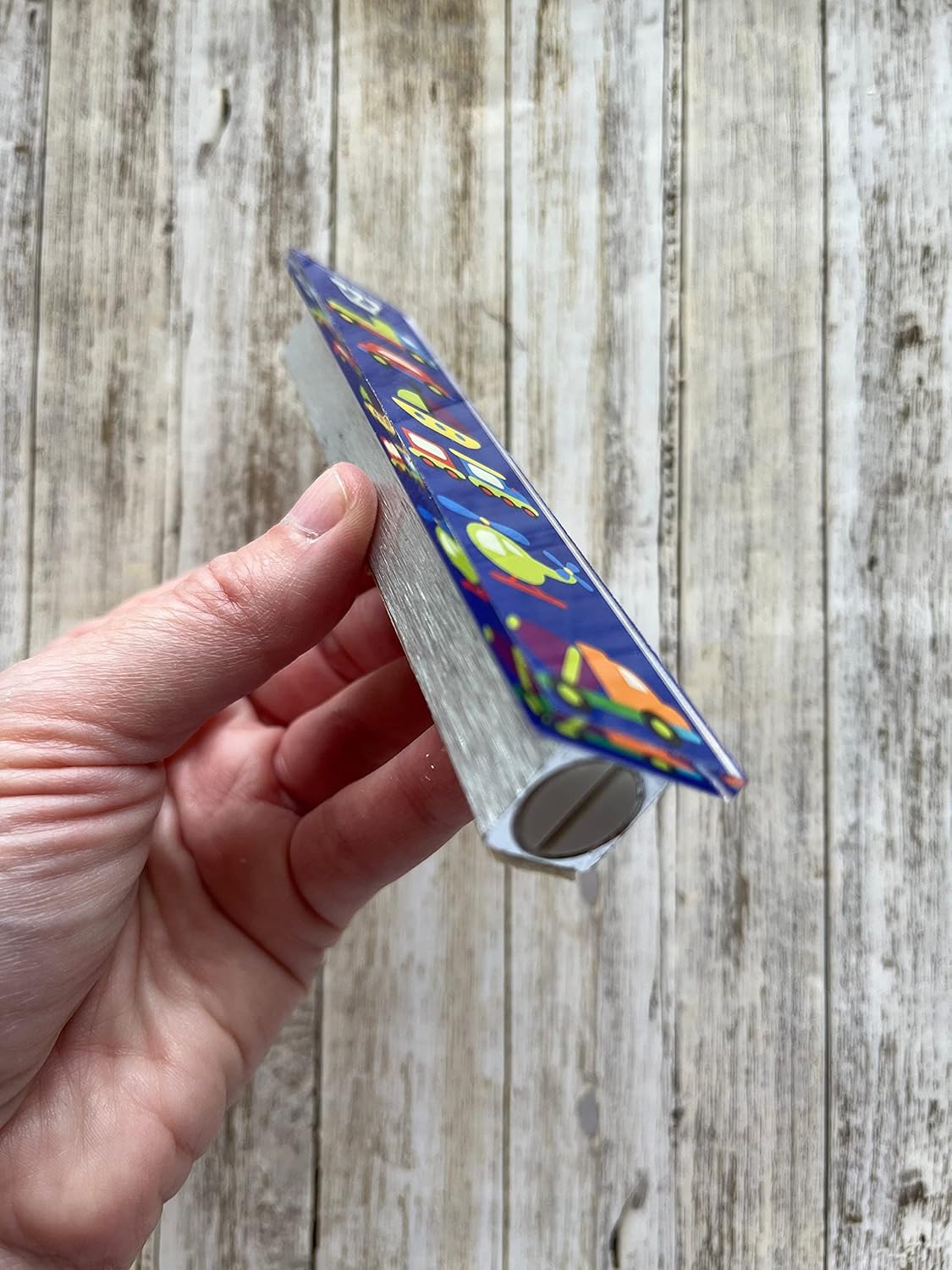 Childrens Mezuzah Scroll Case Acrylic Aluminum Waterproof 5 Inch