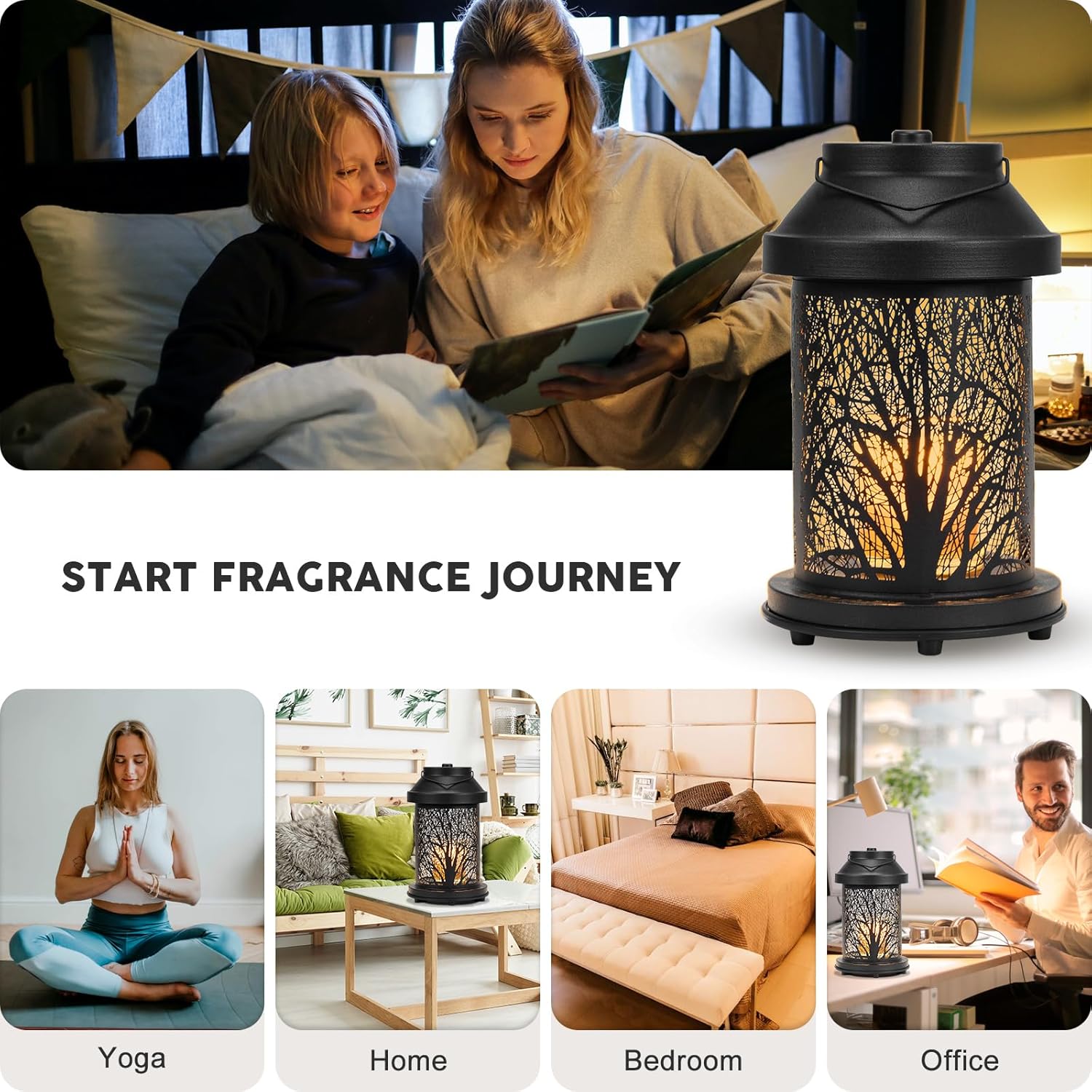 Dialans Candle Warmer Lamp with Timer and Dimming