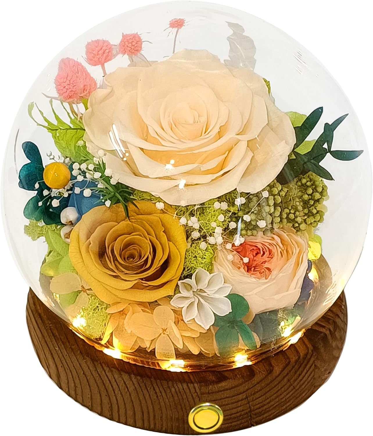 Valley of Rain Forest Preserved Flowers Arrangement