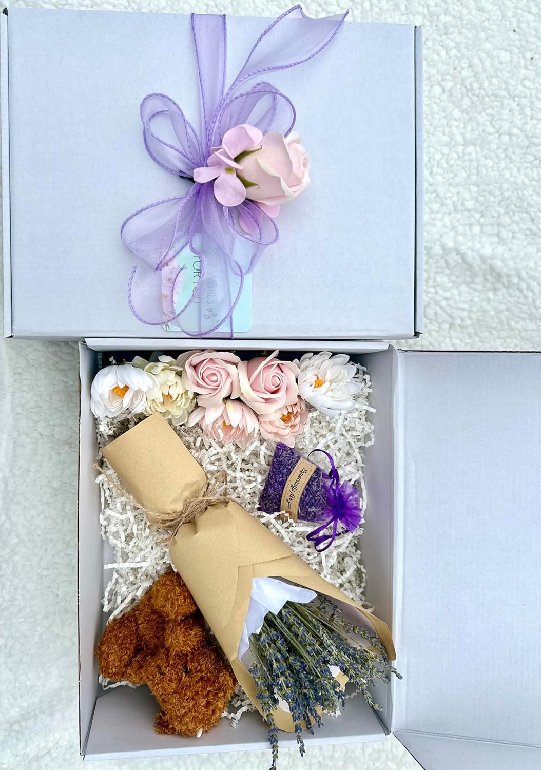 Handmade Lavender Scented Gift Box
