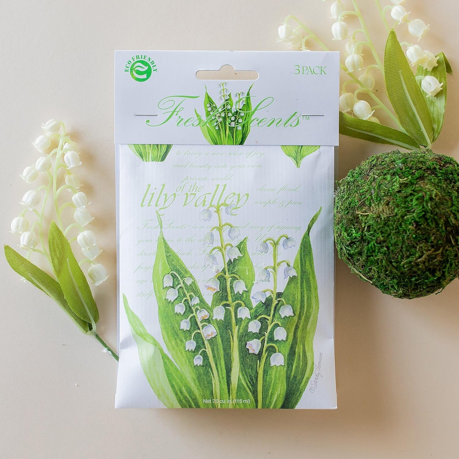 WillowBrook Lily Of The Valley Sachet 3-Pack