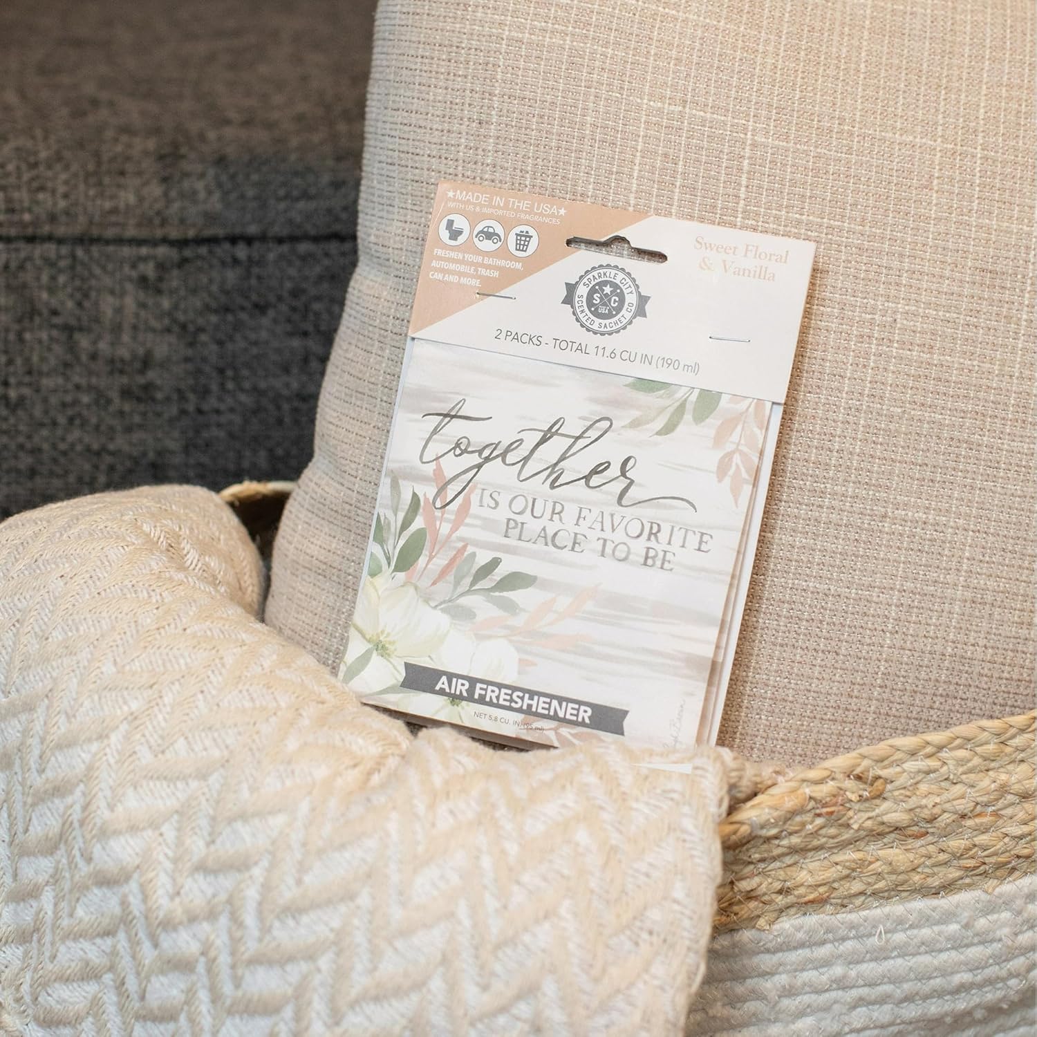 SC Scented Sachet 2 Pack for Home Fragrance
