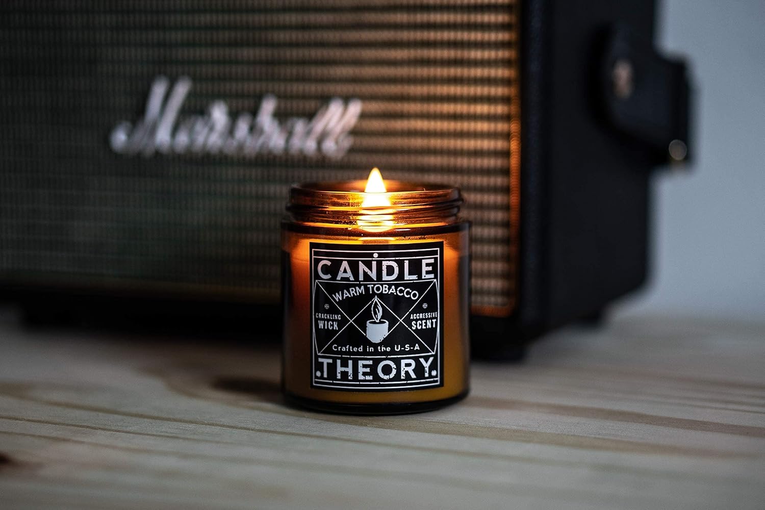 Candle Theory 3-Piece Scented Candle Set for Man Cave Decor