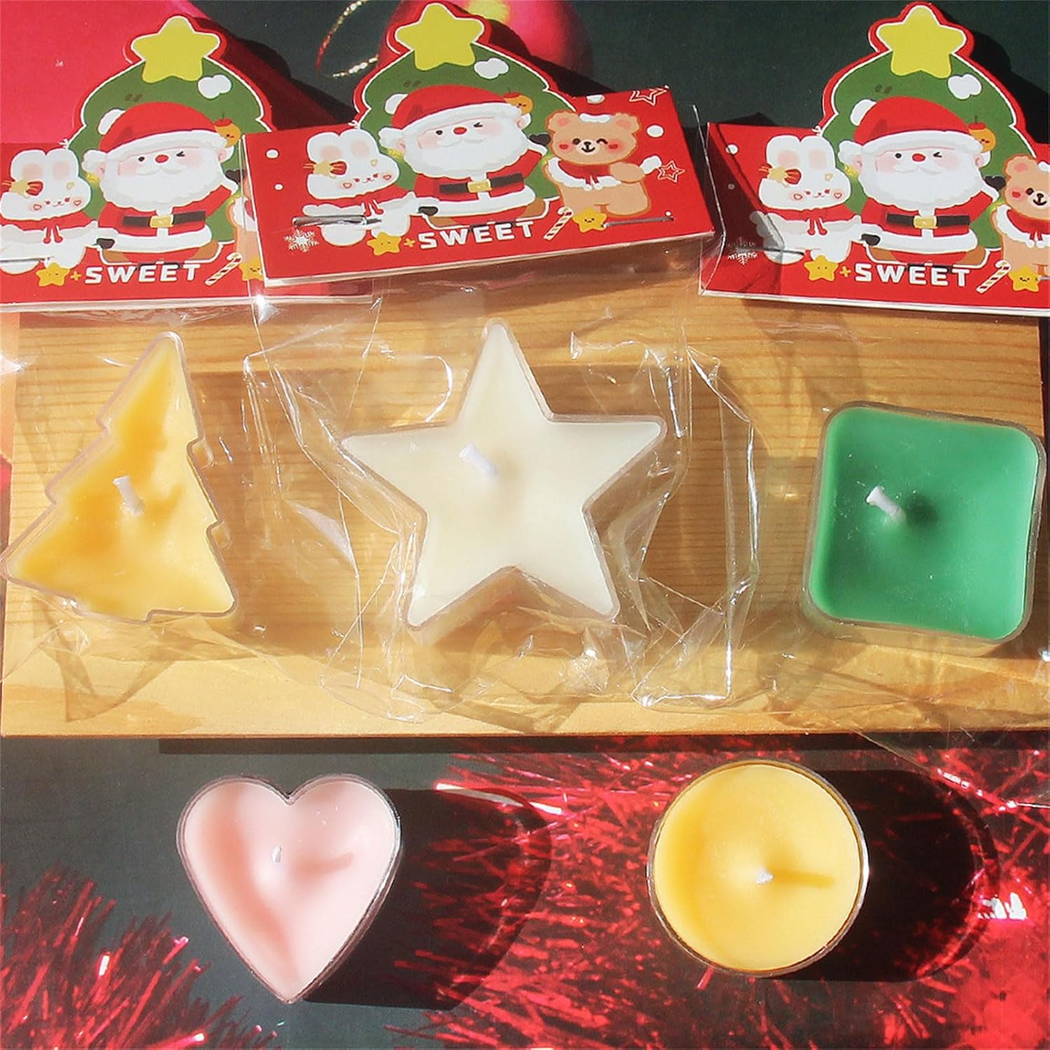 Cloudool Scented Tea Light Candle for Christmas