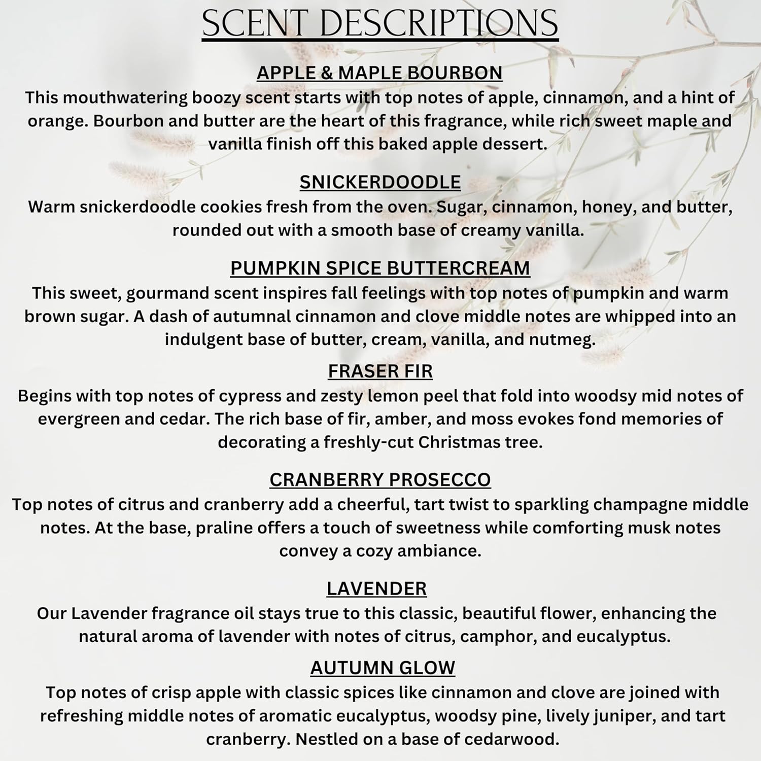 Scentury Wickless Candles for Candle Warmer Lamp White Oak Vanilla Clear