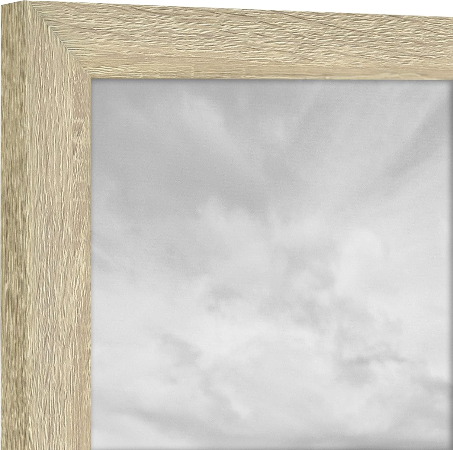 MCS 8x10 Picture Frame Woodgrain 4-Pack Wall Tabletop Display