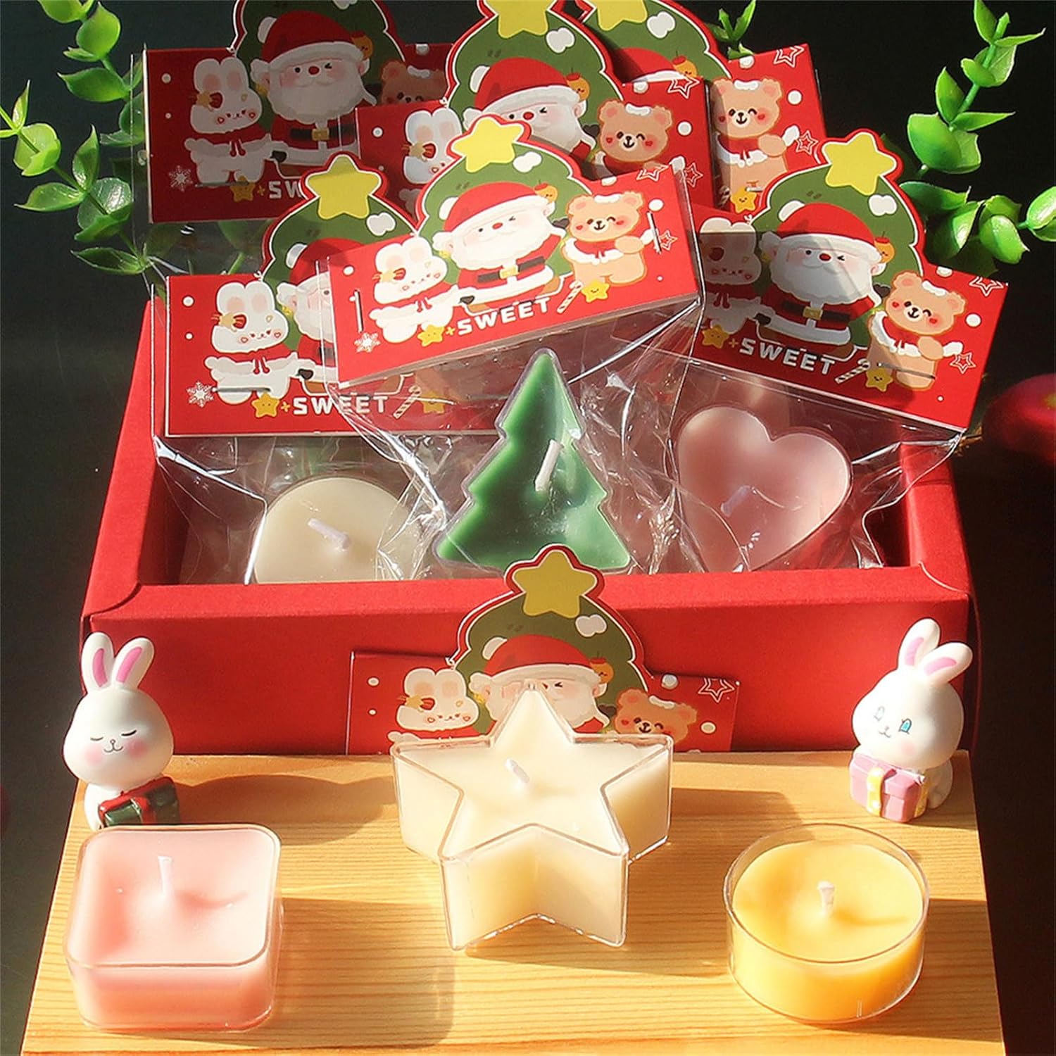 Cloudool Scented Tea Light Candle for Christmas