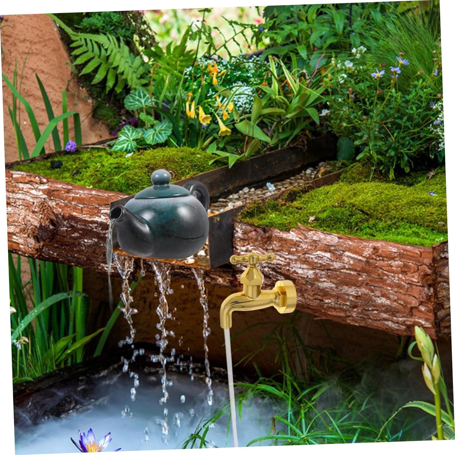 Indoor Fountain Water Pump Decorative Mini Desk Water Feature