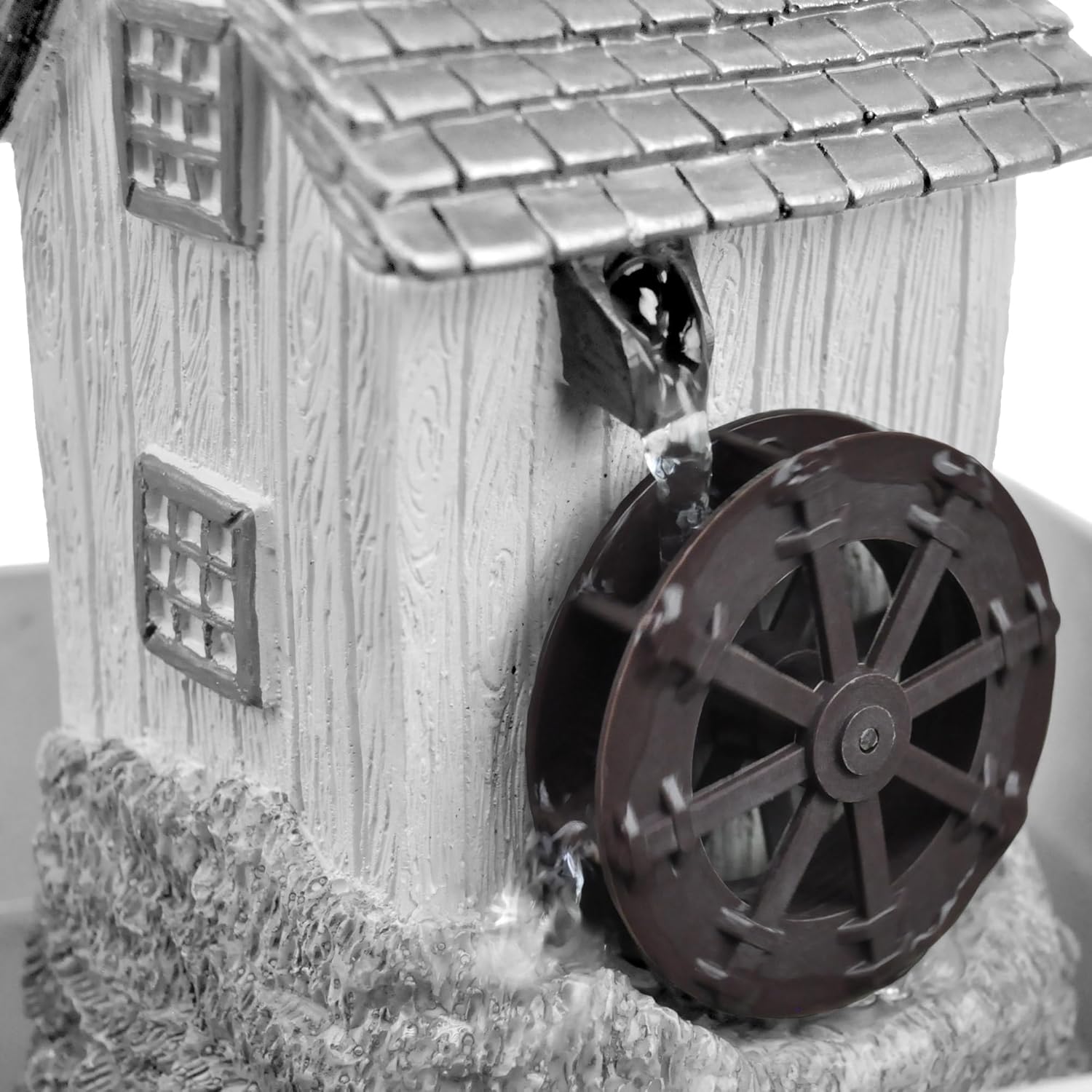 Bernini Casa Cottage Miniature Water Fountain Cordless