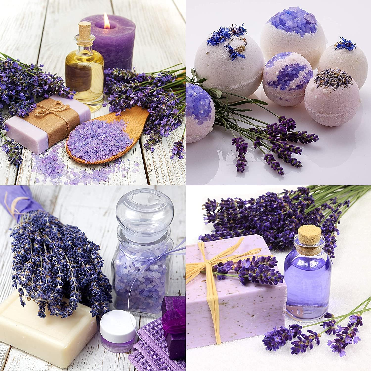 Dried Lavender Flower Buds for Crafts and Tea 16 Ounces Bag