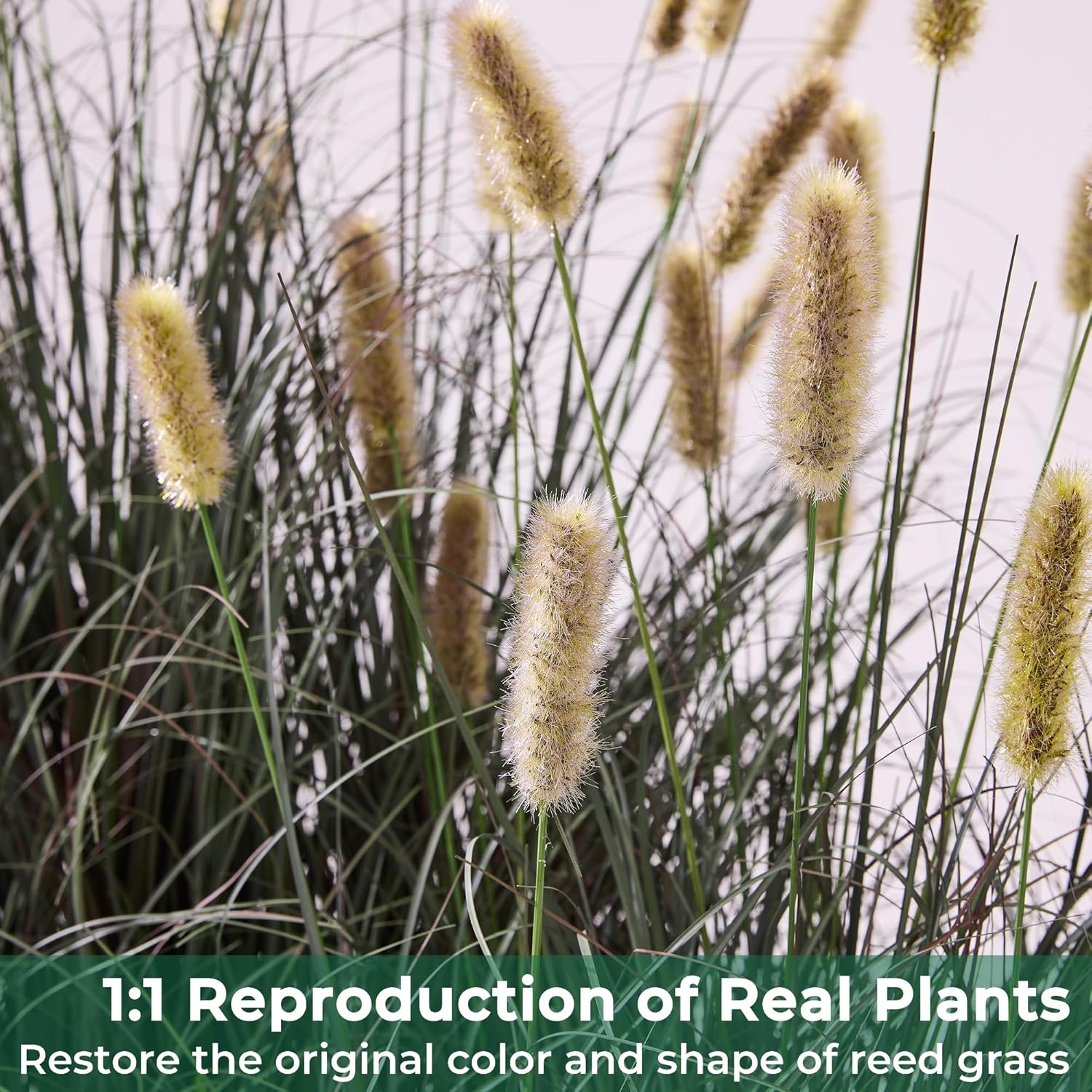 FloraFairy 4ft Onion Grass Artificial Plant