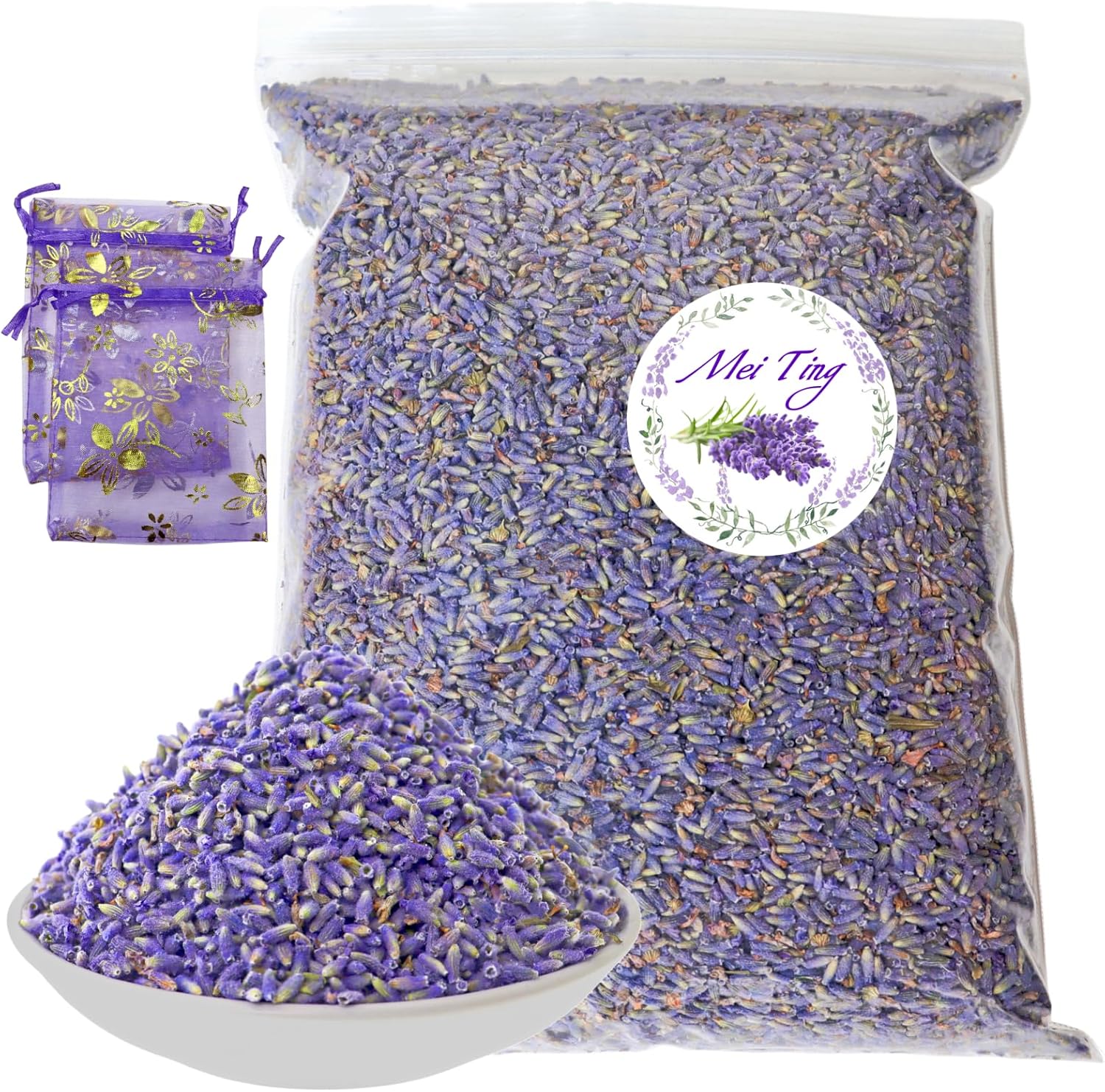 100 Natural Dried Lavender Buds 200g