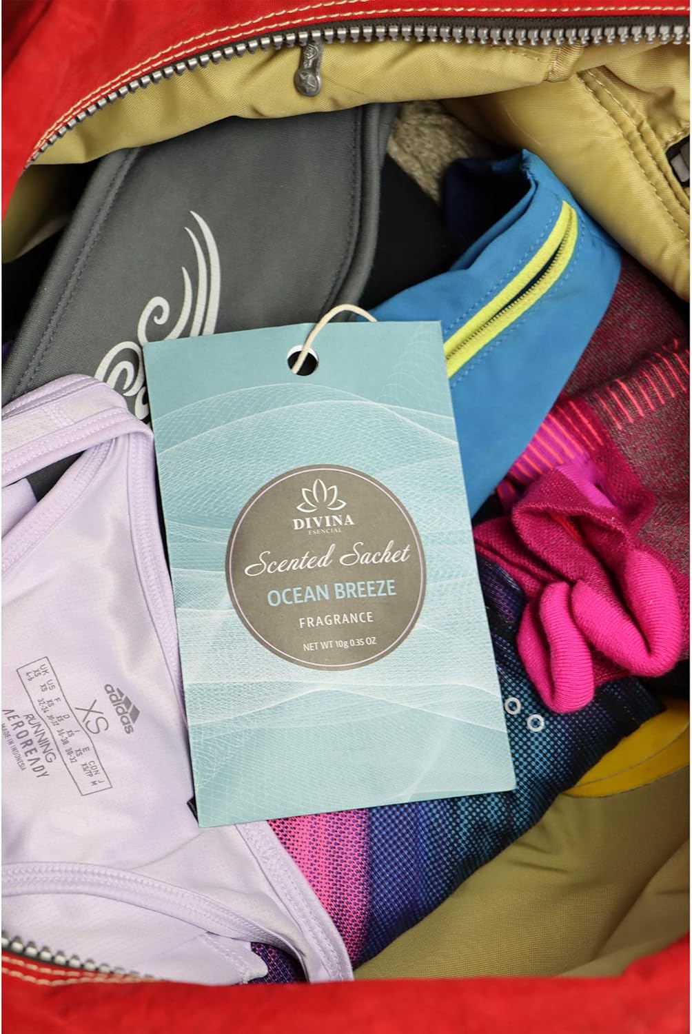 Divina Esencial 4-Pack Ocean Breeze Sachets for Closets and Drawers