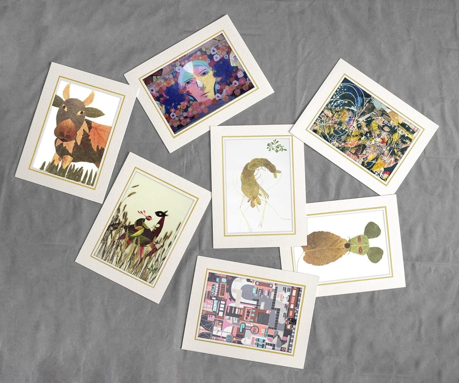 Golden State Art 25 Pack 5x7 Photo Frame Cards with Easel