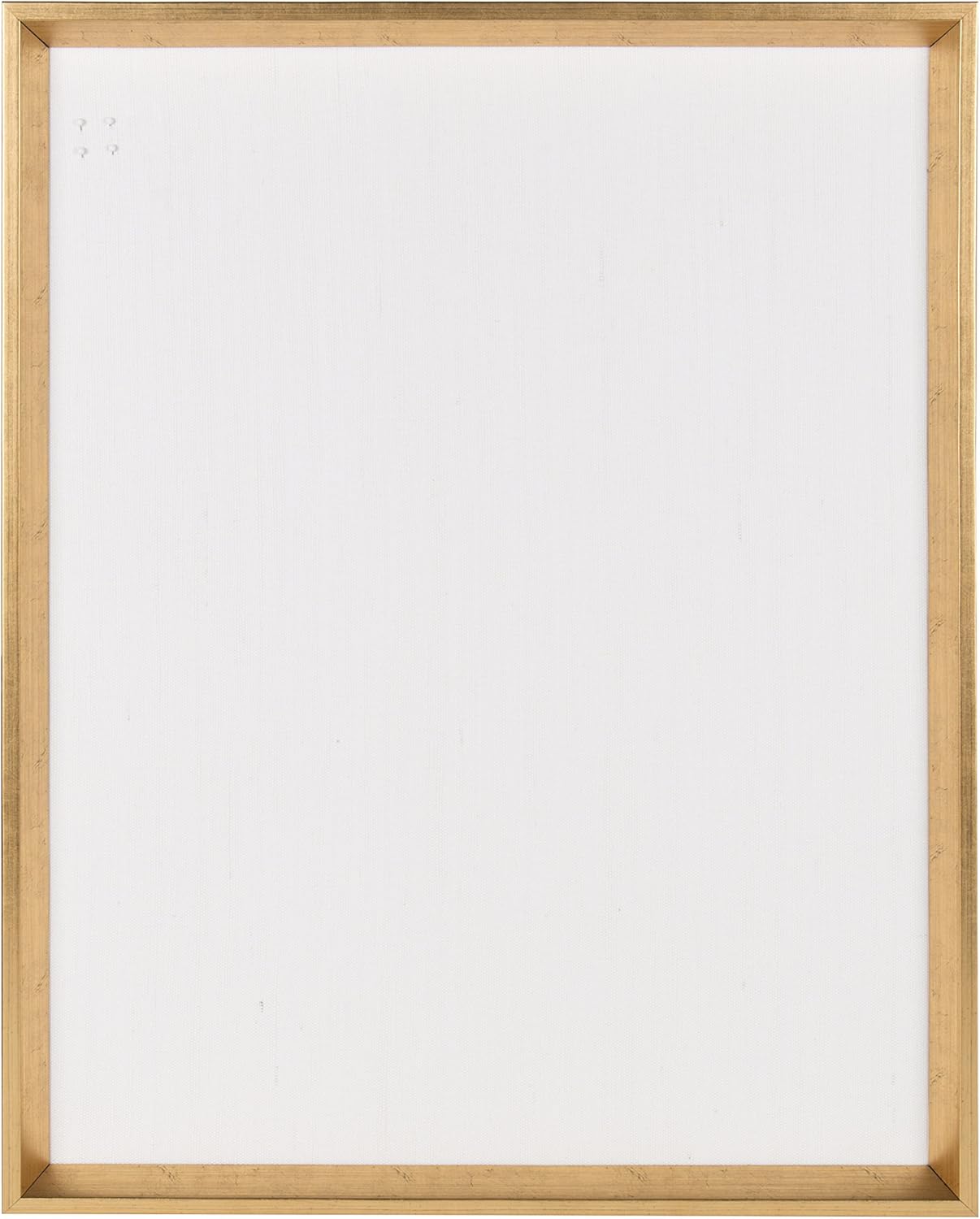 Kate and Laurel Calter Framed Linen Pinboard Gold 215x275