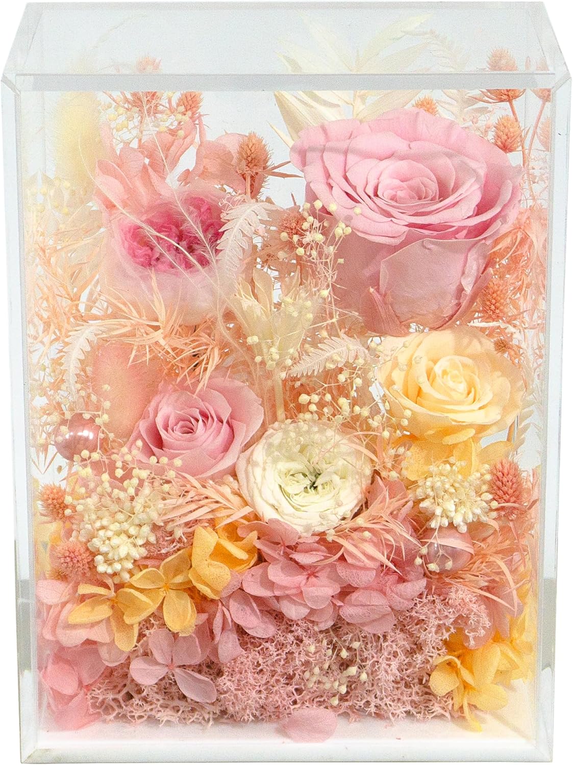 Valley of Rain Forest Preserved Rose Bush for Love and Home Decor