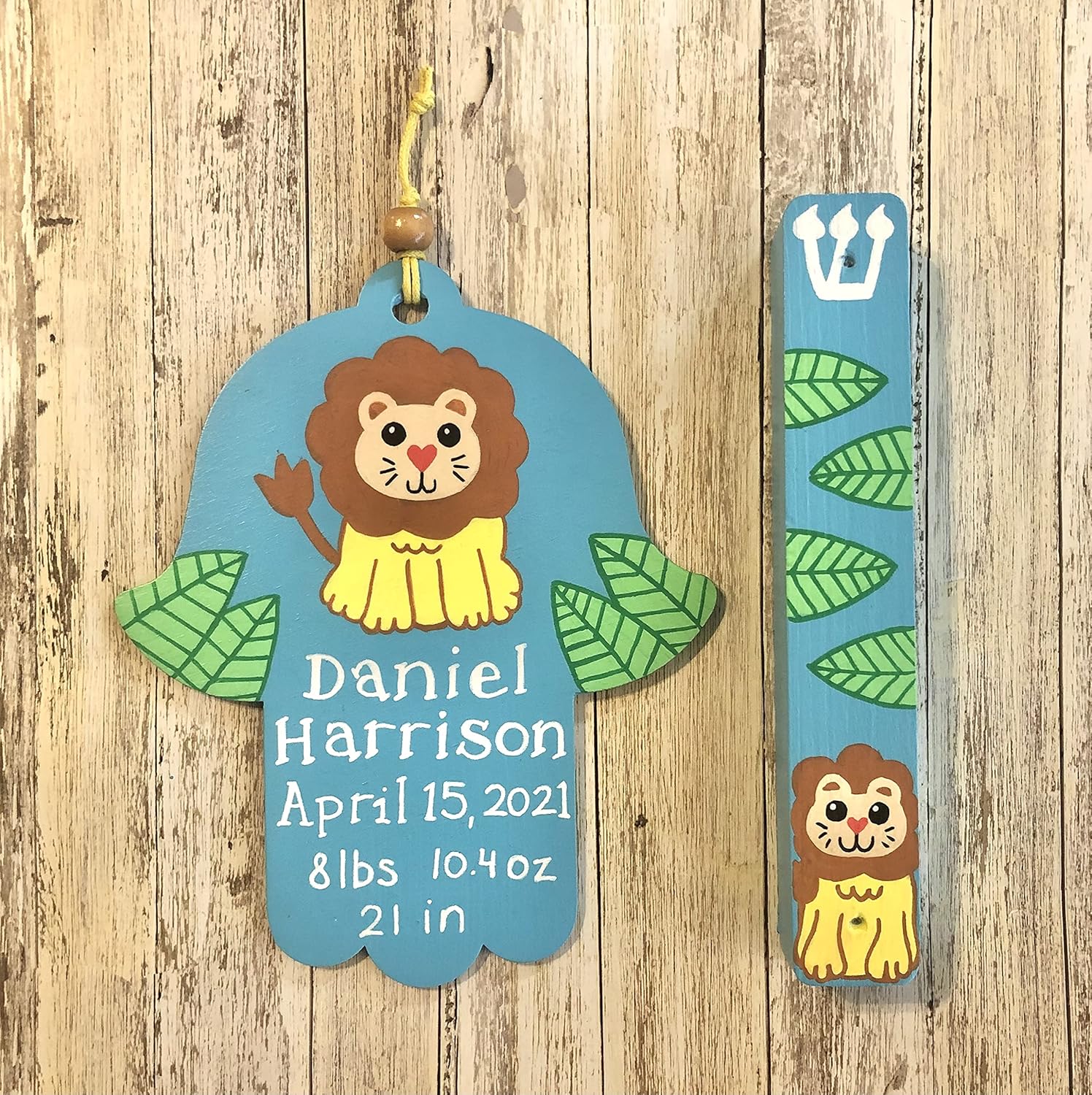 Lea Joelle Handmade Hamsa and Mezuzah Gift