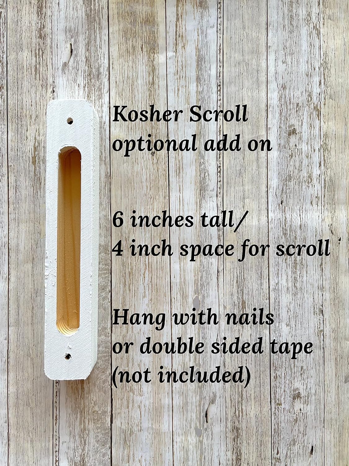 Handmade Baseball Mezuzah Decor for Kids