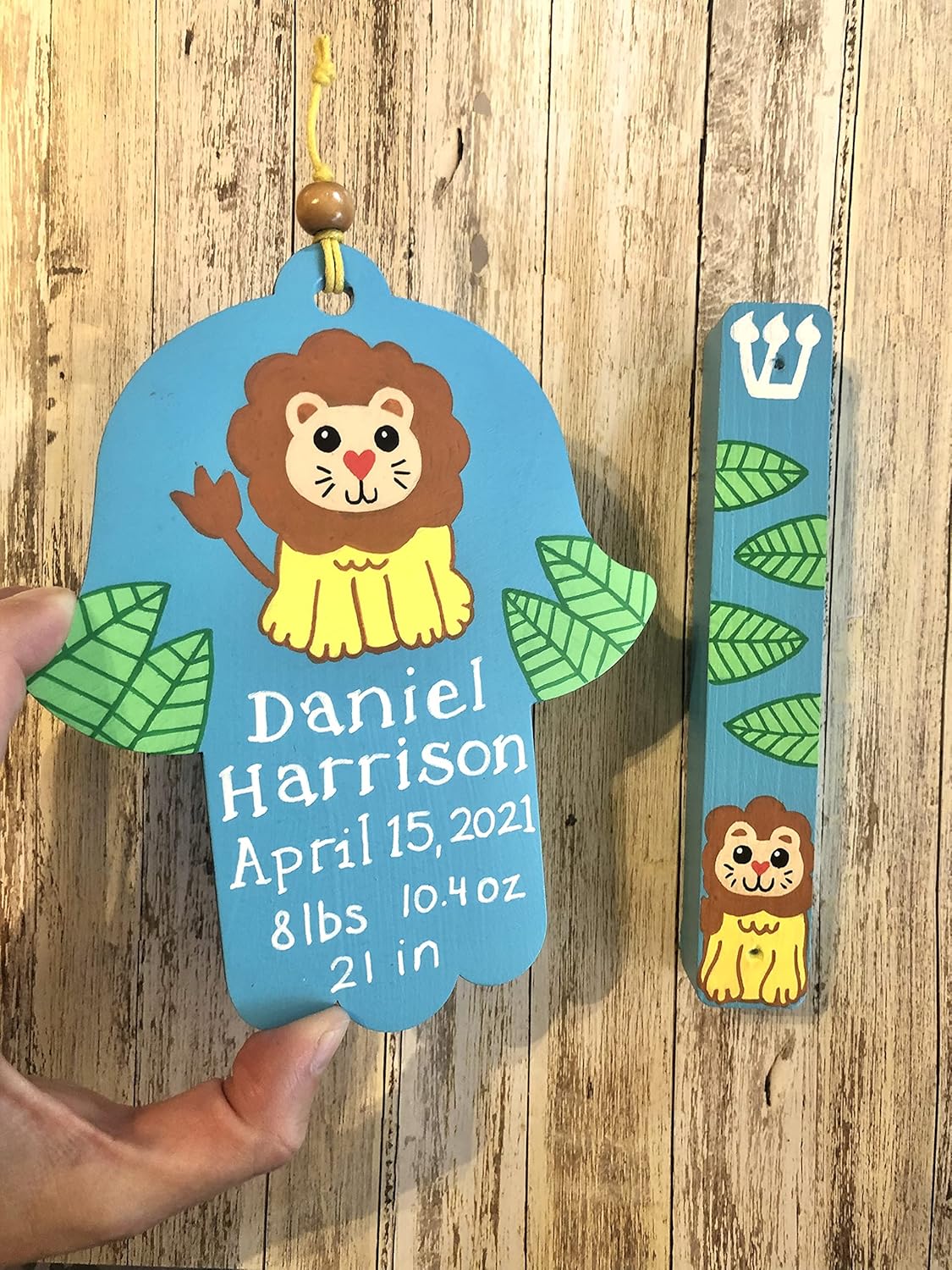 Lea Joelle Handmade Hamsa and Mezuzah Gift