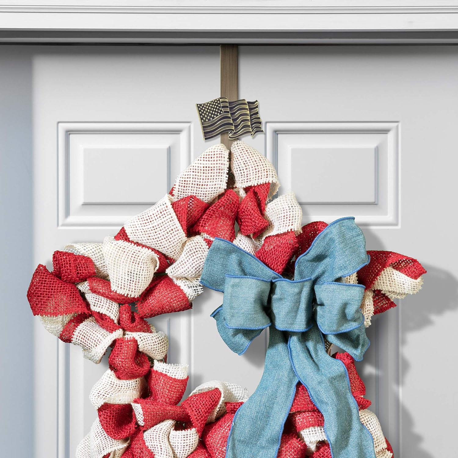 Haute Decor Adjustable Wreath Hanger with Interchangeable Icons