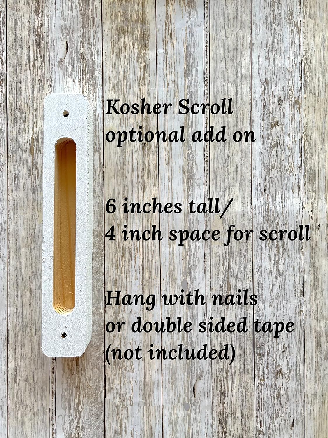 Sea Creatures Mezuzah Scroll Case