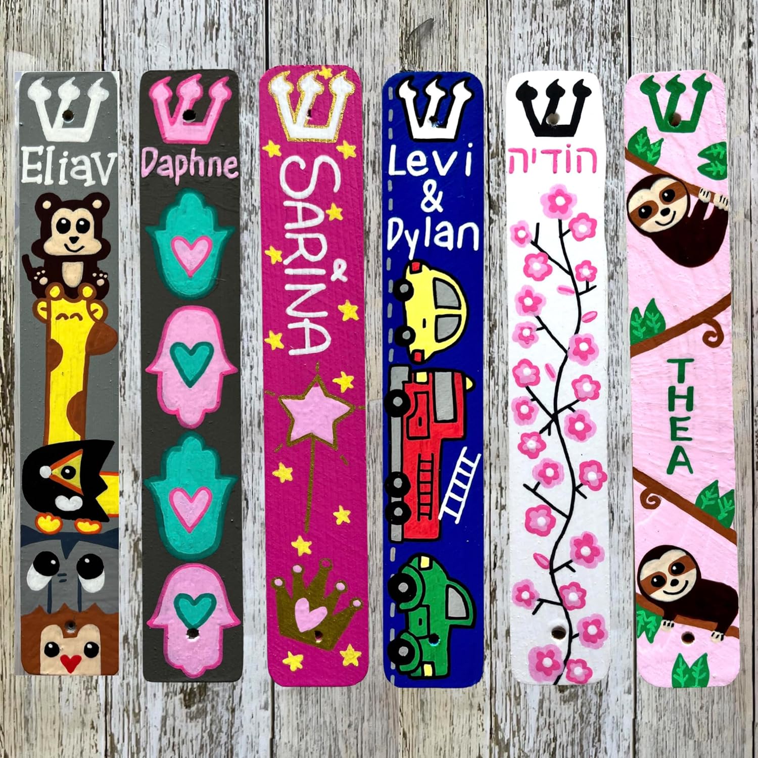 Lea Joelle Handmade Personalized Mezuzahs
