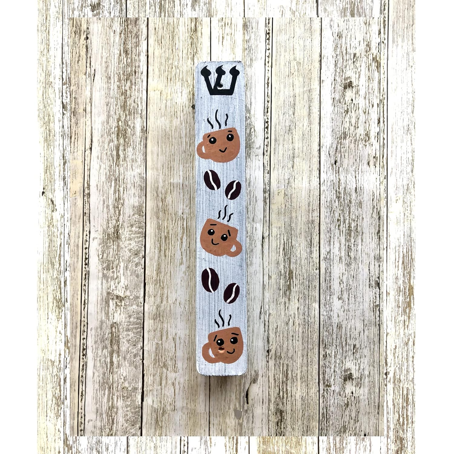 Coffee Mezuzah Fun Scroll Case for Housewarming