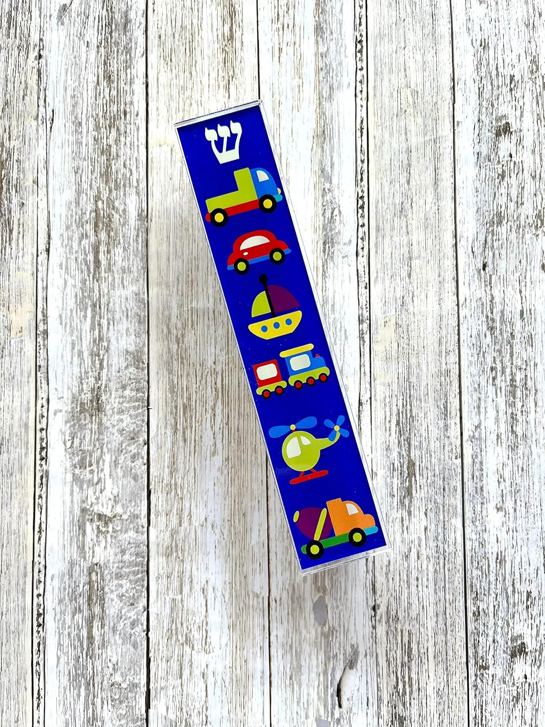 Childrens Mezuzah Scroll Case Acrylic Aluminum Waterproof 5 Inch