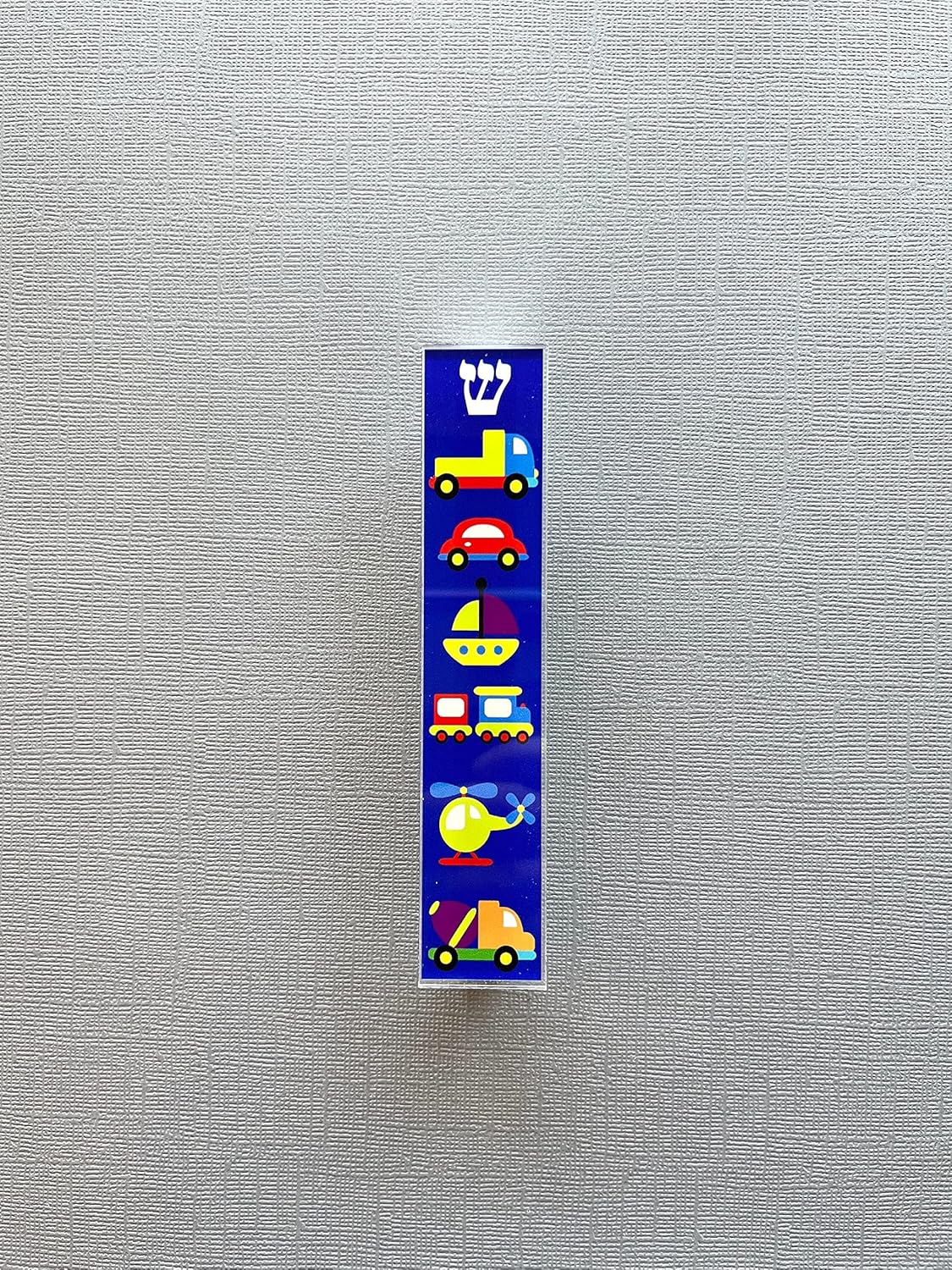 Childrens Mezuzah Scroll Case Acrylic Aluminum Waterproof 5 Inch