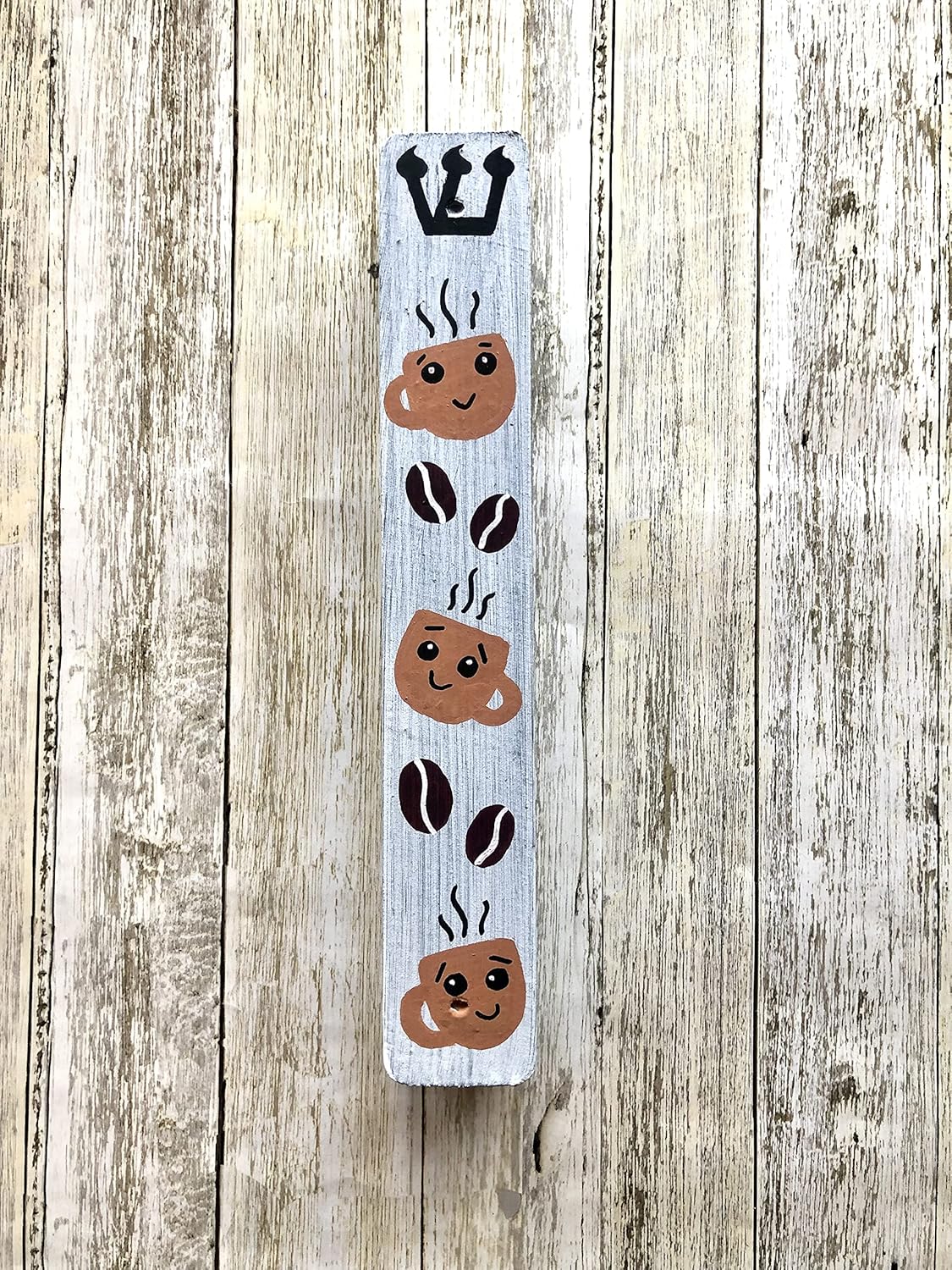 Coffee Mezuzah Fun Scroll Case for Housewarming